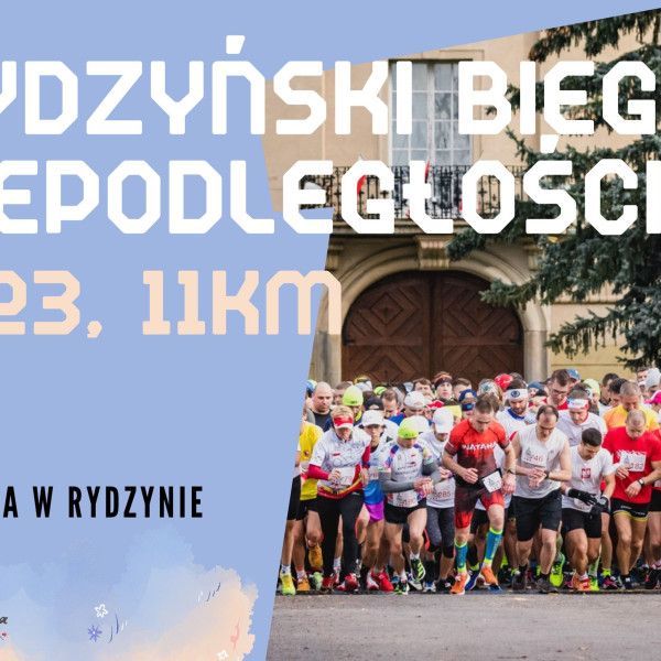 ZAPISZ SIĘ NA XI RYDZYŃSKI BIEG NIEPODLEGŁOŚCI 2023