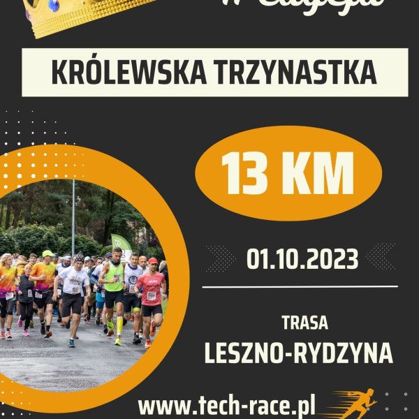 Zapraszamy do udziału w drugiej edycji biegu Królewska Trzynastka!