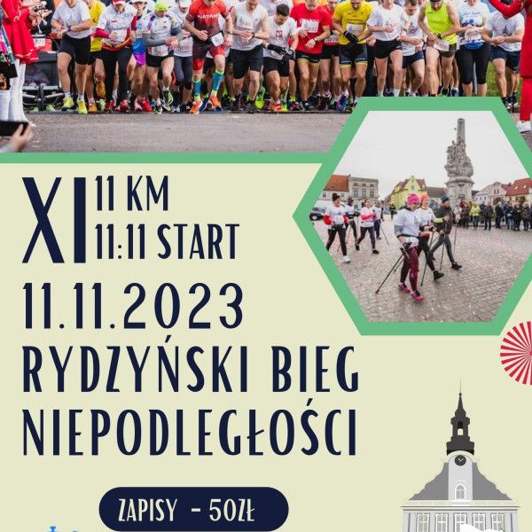 Trwają zapisy na XI Rydzyńskim Biegu Niepodległości