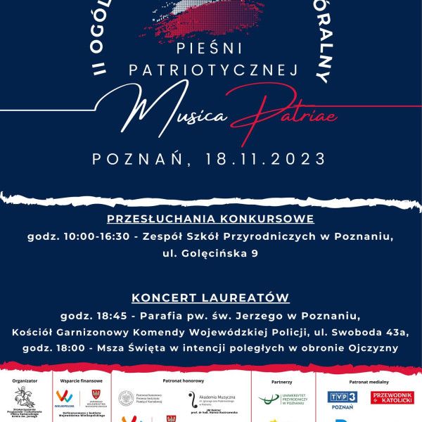 Chór Novum weźmie udział w II Ogólnopolski Festiwal Chóralny Pieśni Patriotycznej