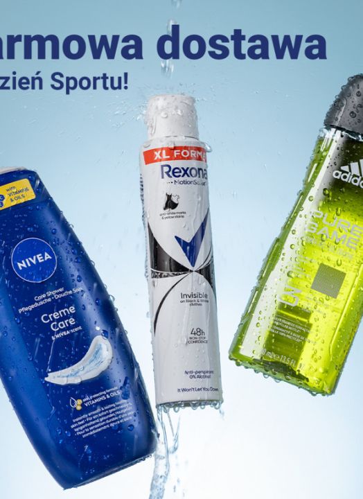 Darmowa dostawa zakupów z Rossmanna z okazji Dnia Sportu