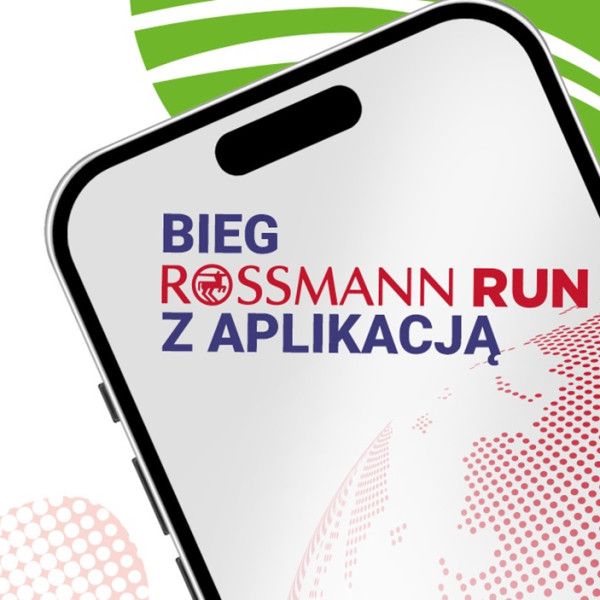 Pobiegnij w Rossmann Run z aplikacją i zdobądź atrakcyjny rabat na zakupy