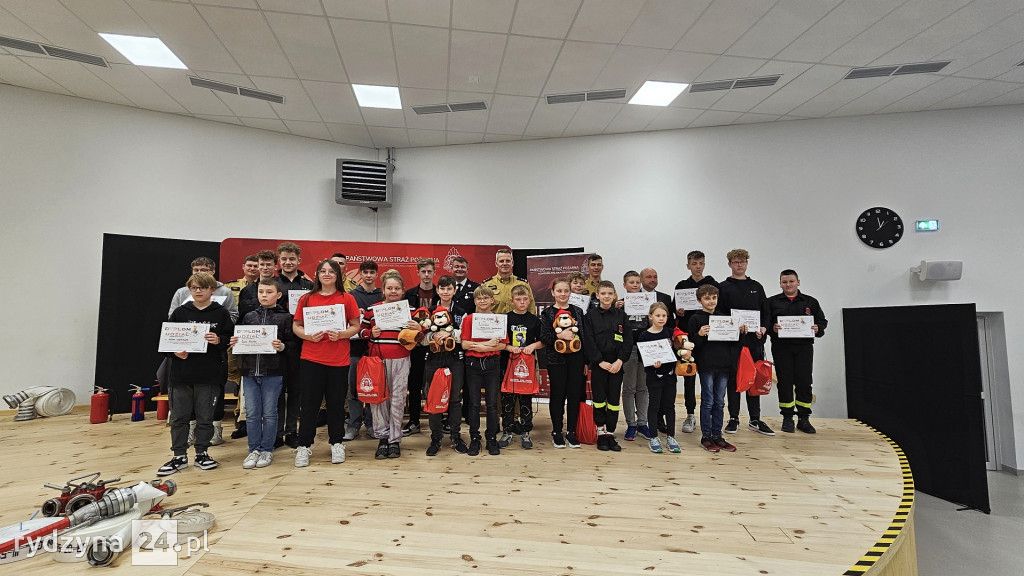 Strażacki piątek w rydzyńskiej szkole podstawowej