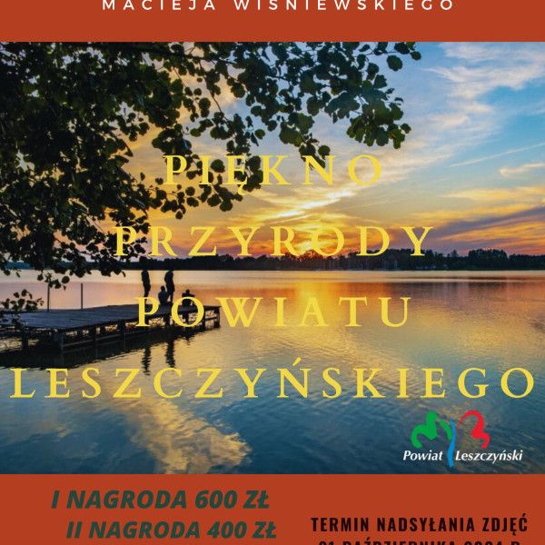 Konkurs fotograficzny: Uchwyć piękno przyrody Powiatu Leszczyńskiego i wygraj 600