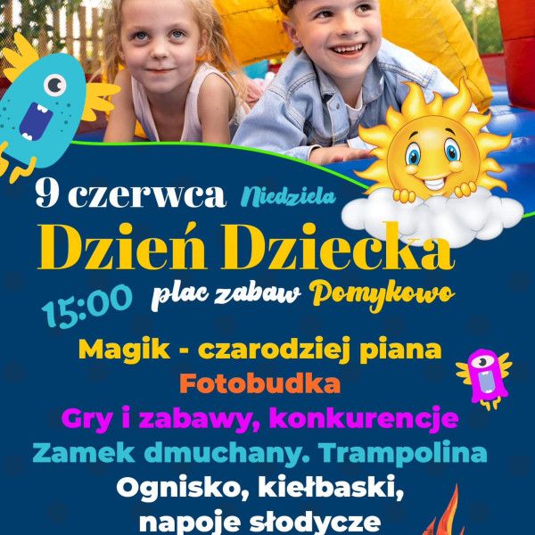Dzień Dziecka w Pomykowie: Niezapomniane Atrakcje i Zabawy 9 czerwca
