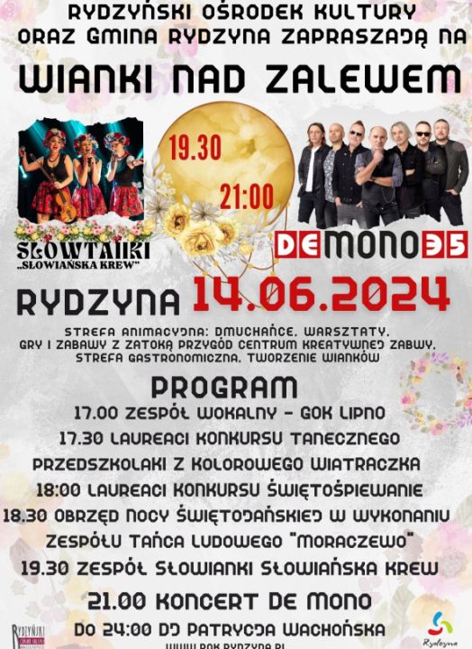 Zapraszamy na Wianki nad Zalewem Rydzyna 2024: Święto Muzyki i Tradycji!