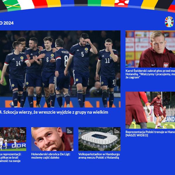 Piłkarskie euro w PAP: korespondencje wideo, statystyki i reportaże z turnieju