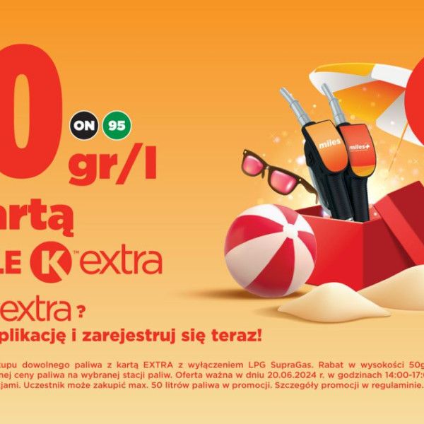 Dzień rabatów na zakup paliwa na stacjach Circle K już 20 czerwc
