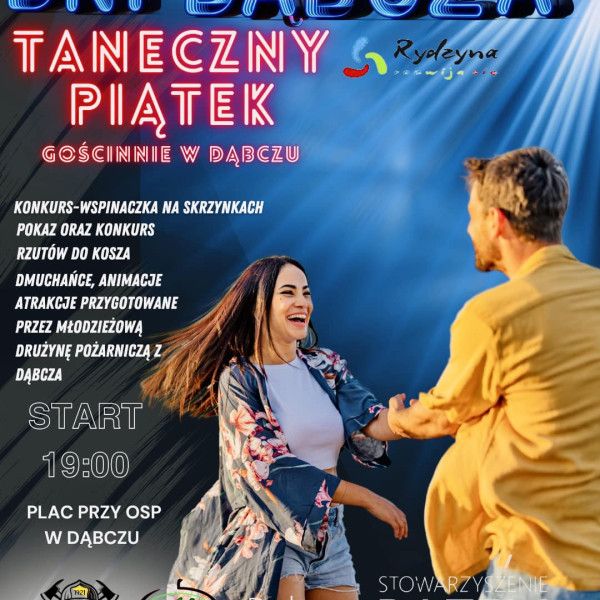 Taniec, Konkursy i Zabawa na Dniach Dąbcza – Taneczny Piątek w Dąbczu