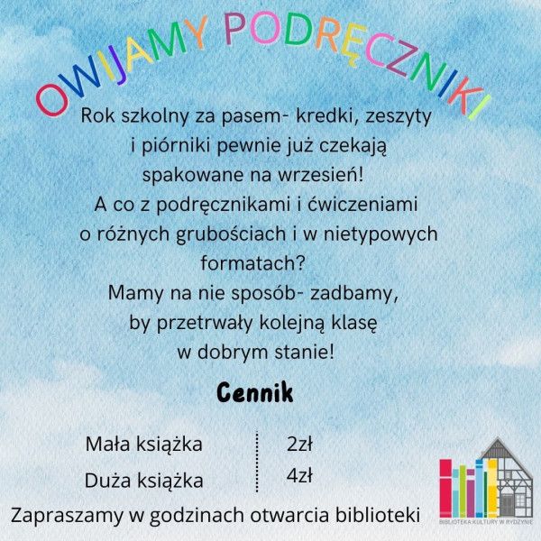 Owiń Swoje Podręczniki w Bibliotece Kultury w Rydzynie – Przygotuj się