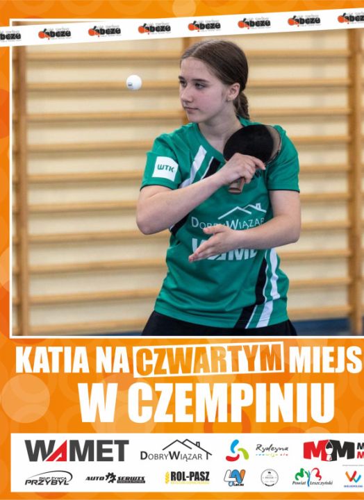 Kateryna Dudchenko na czwartym miejscu w Grand Prix Wielkopolski Juniorek