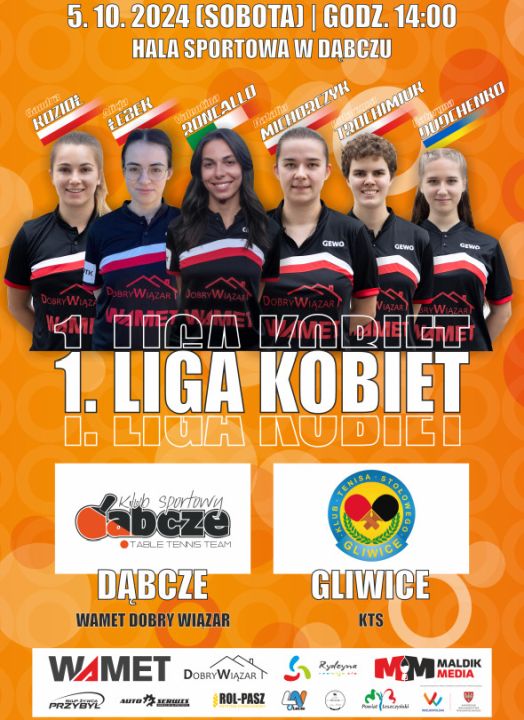 Podwójne emocje przy 1-ligowych stołach. Będzie debiut Włoszki!