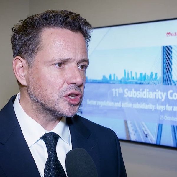 Trzaskowski: centralizacja unijnej polityki spójności to zły pomysł
