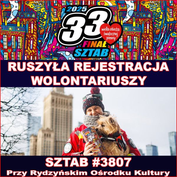 Rejestracja Wolontariuszy i Skarbon WOŚP w Rydzynie – Dołącz już dziś!