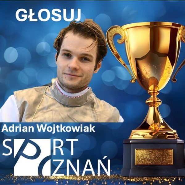 Adrian Wojtkowiak nominowany na Najlepszego Sportowca Poznania 2024