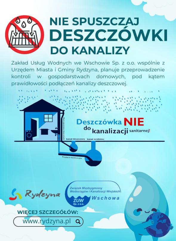 Dlaczego nie wolno wprowadzać deszczówki do kanalizacji?