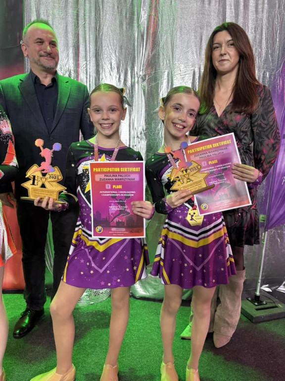 Speed Stars Cheerleaders Rydzyna z sukcesami na GRAND PRIX w Krakowie!