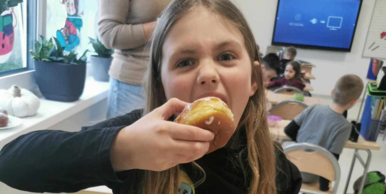 Szkoła z Dąbcza włącza się w akcję charytatywną „Pączki do rączki”