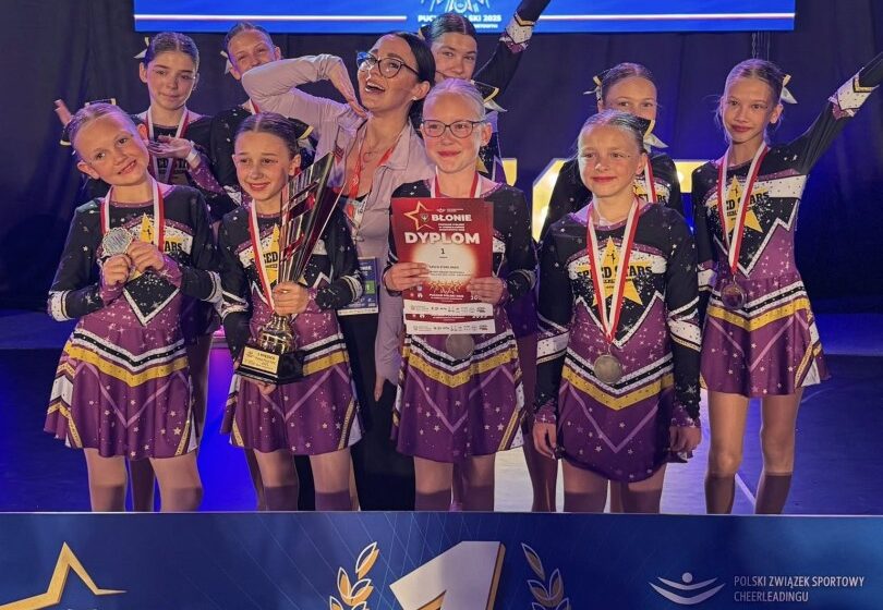 Speed Stars Cheerleaders Rydzyna zdominowali Puchar Polski! Złote występy w Błoniu