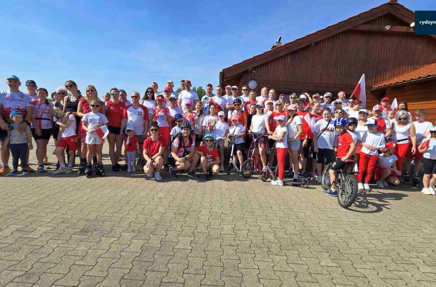 Bieg Flagi: biało-czerwony patriotyzm nad zalewem Rydzyna