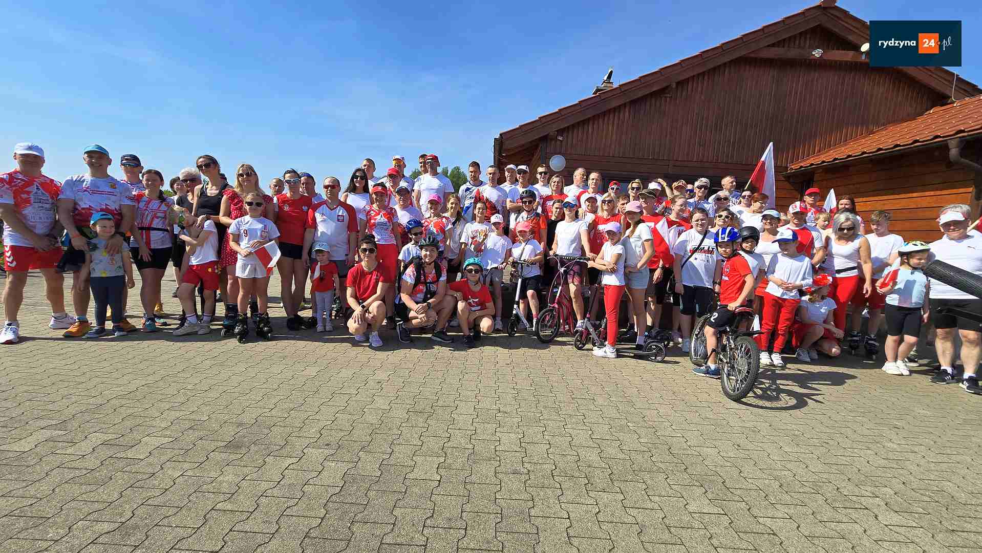 Bieg Flagi: biało-czerwony patriotyzm nad zalewem Rydzyna
