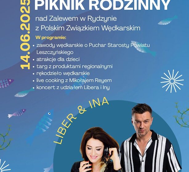 Rodzinne święto nad Zalewem w Rydzynie! Piknik z atrakcjami i koncertem