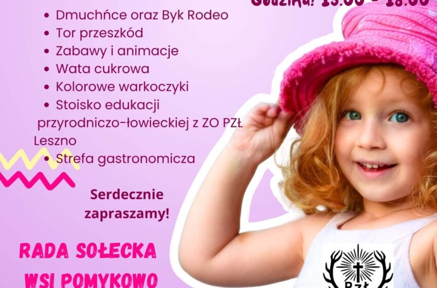Kolorowe święto dzieci w Pomykowie już 15 czerwca!