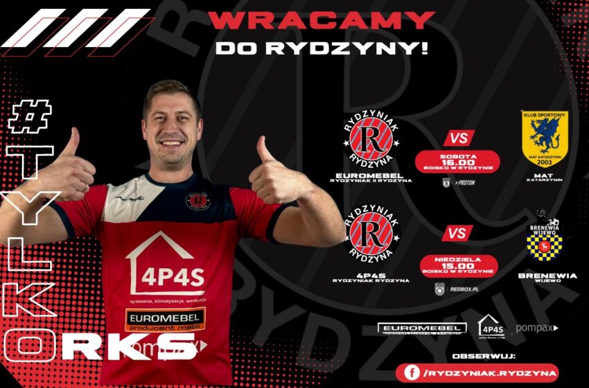 RKS Rydzyniak wraca na własne boisko!