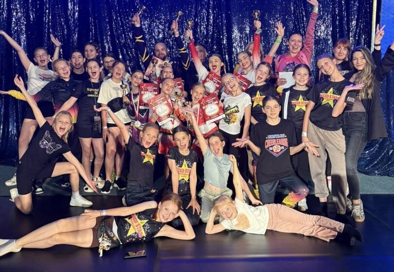 SPEED STARS CHEERLEADERS RYDZYNIA Z 8 MEDALAMI!