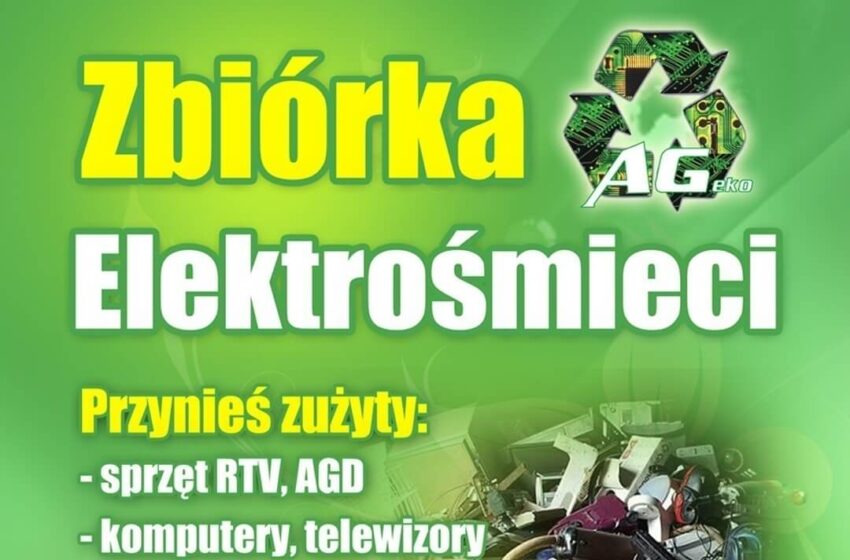  Zbiórka elektrośmieci w gminie Rydzyna – zgłoś odbiór do 15 lipca