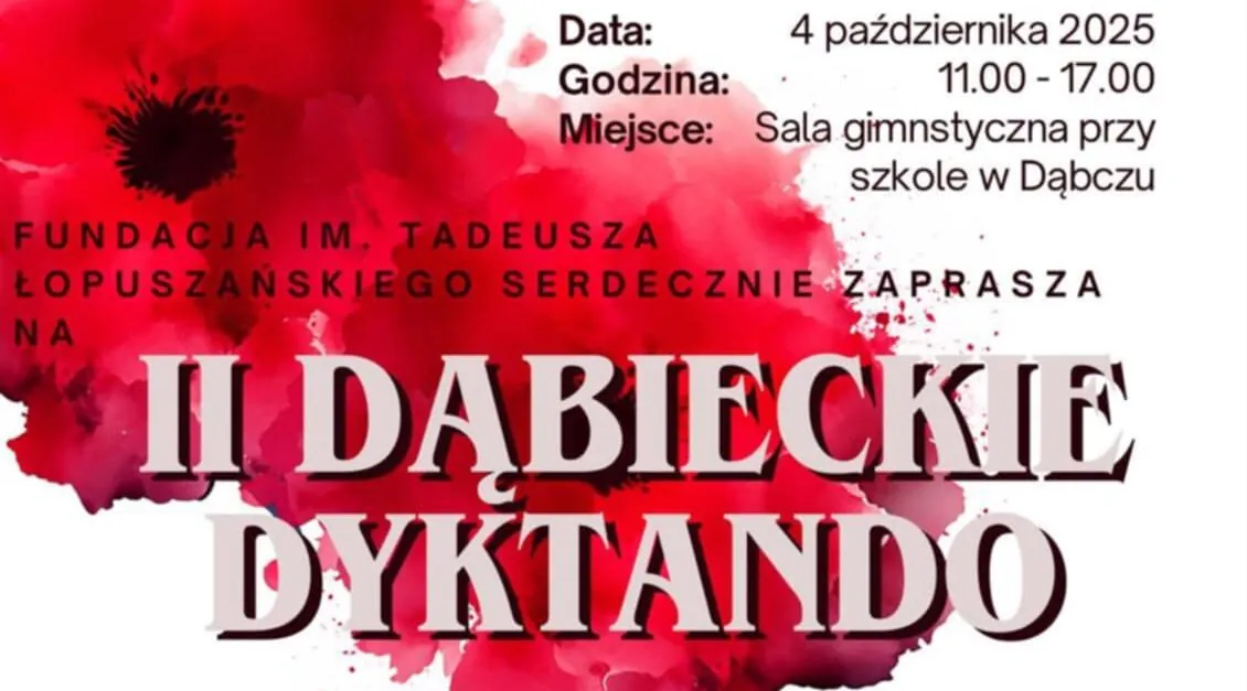 II Dąbieckie Dyktando