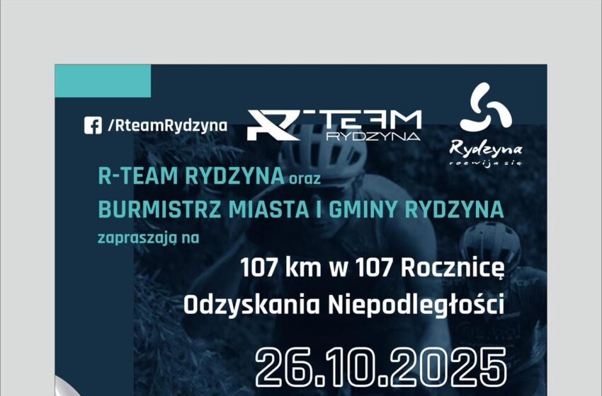 R-Team Rydzyna zaprasza na patriotyczny rajd rowerowy