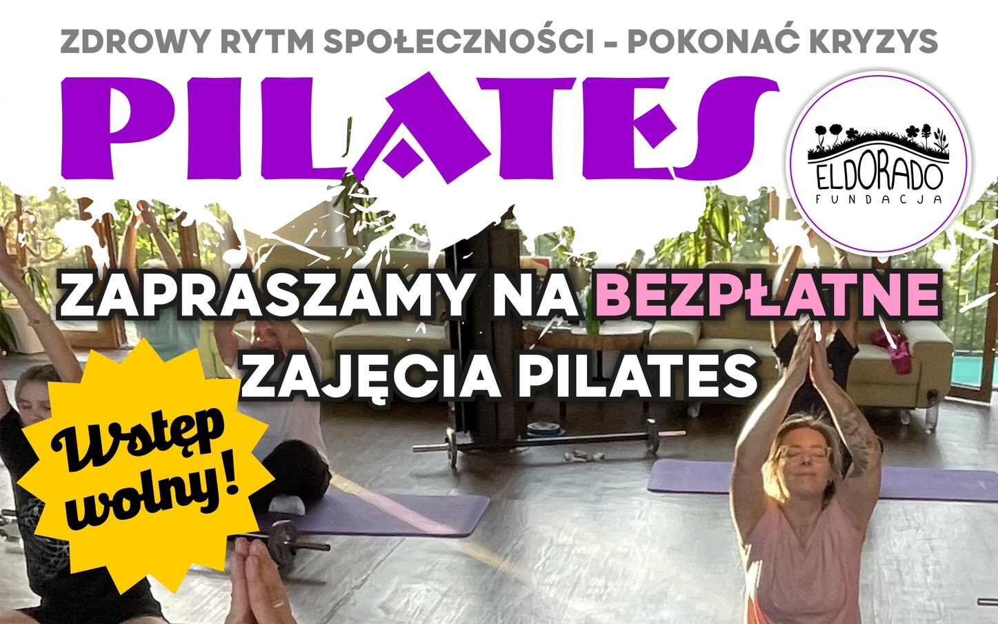Zaproszenie na bezpłatne zajęcia Fundacji Eldorado w Dąbczu