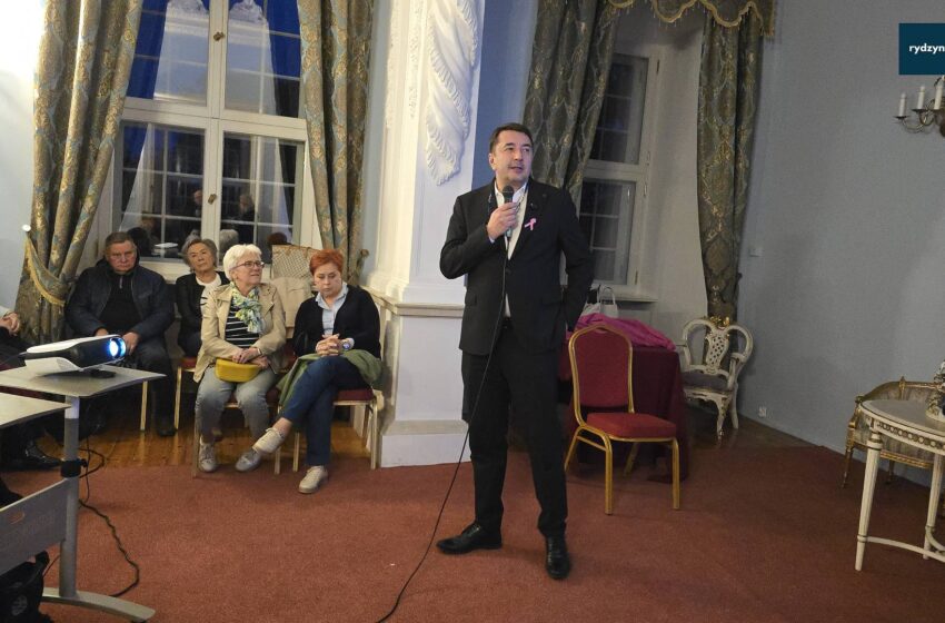 Spotkanie z prof. Dawidem Murawą w Rydzynie