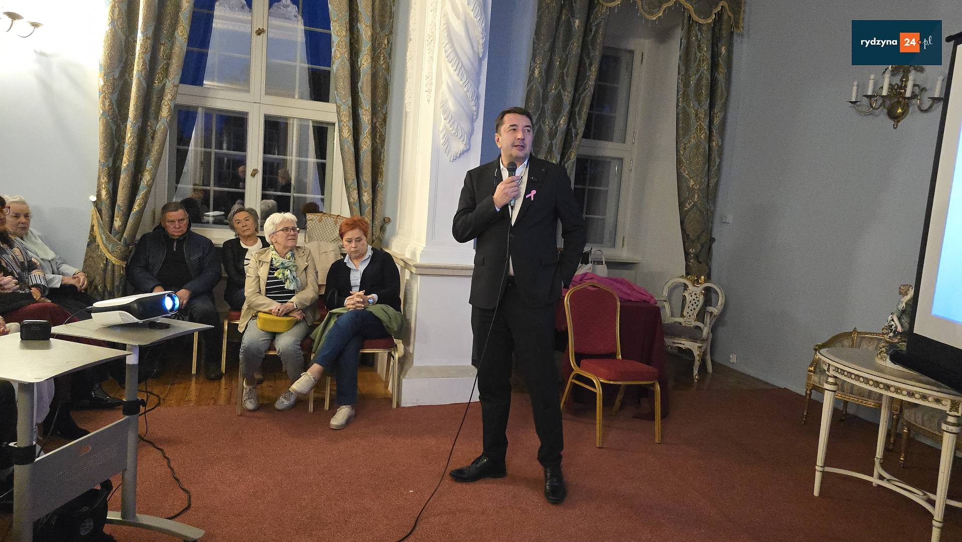 Spotkanie z prof. Dawidem Murawą w Rydzynie