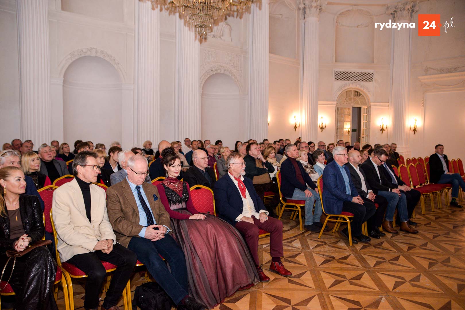 Pokaz filmu „Antoni Patek” w Zamku Królewskim w Rydzynie