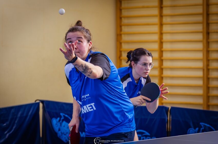 Listopad pełen emocji! Tenisistki stołowe Wametu grają w 1. lidze i Pucharze Europy