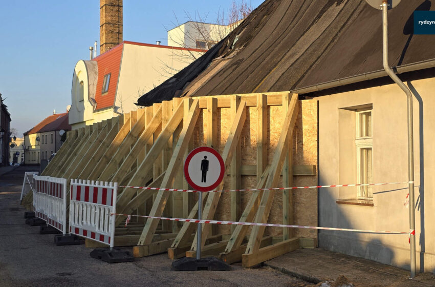  Czy dojdzie do tragedii w Rydzynie? Budynek może runąć