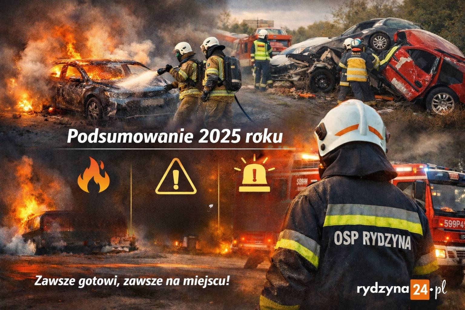 OSP Rydzyna podsumowuje rok 2025
