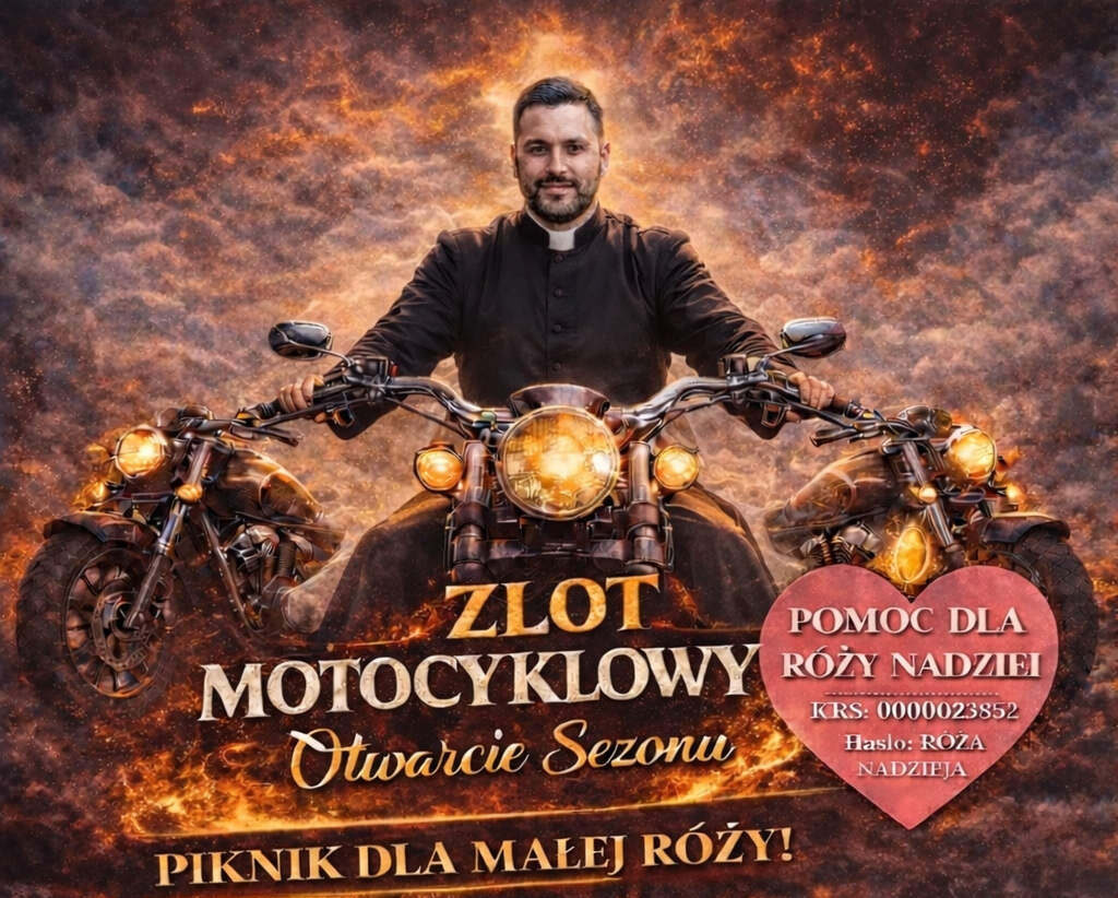 Motocykliści otworzą sezon w Rydzynie. Piknik charytatywny dla Małej Róży