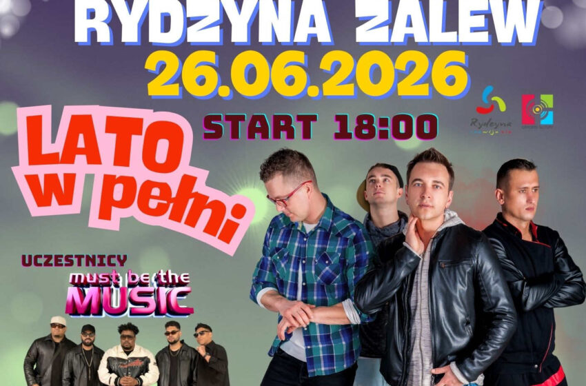  Muzyczne wydarzenie nad Zalewem w Rydzynie