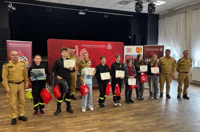  Młodzi strażacy z gminy Rydzyna z sukcesami w powiecie