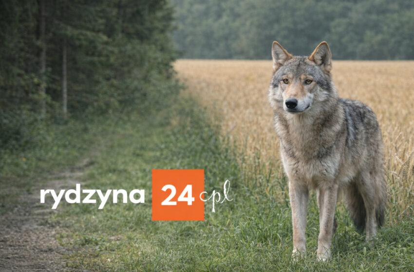  Wilk w okolicy Dąbcza i Nowej Wsi