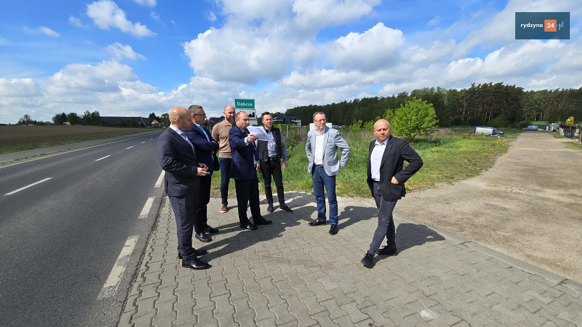 Nowe inwestycje na trasie Dąbcze – Nowa Wieś